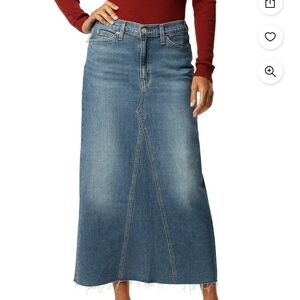Signature by Levi Strauss Indigo Maxi Skirt